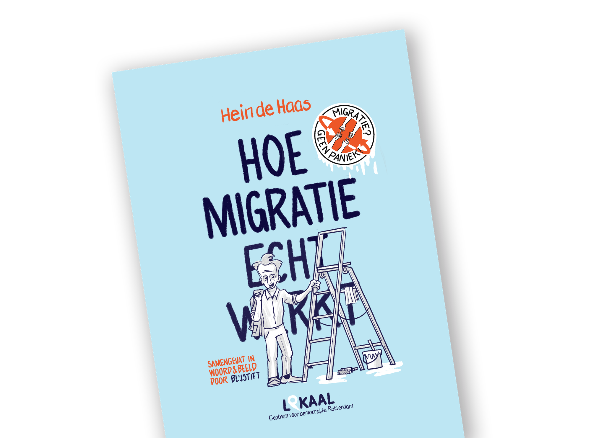 'Hoe Migratie Echt Werkt' van Hein de Haas, samengevat als strip.