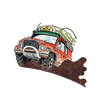 Retro Off-Road: Coverillustratie voor 4WD Magazine